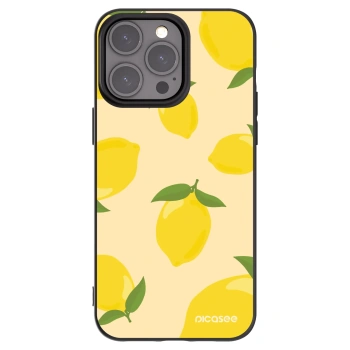 Picasee silikónový čierny obal pre Apple iPhone 15 Pro Max - Limoncella