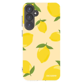Picasee silikónový prehľadný obal pre Samsung Galaxy S23 FE S711B - Limoncella