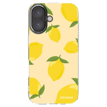 Picasee silikónový prehľadný obal pre Apple iPhone 16 - Limoncella