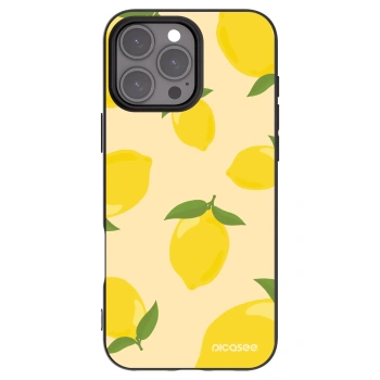 Picasee silikónový čierny obal pre Apple iPhone 16 Pro Max - Limoncella