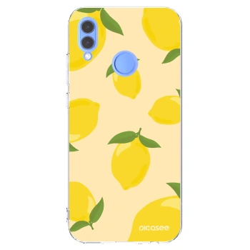 Picasee silikónový prehľadný obal pre Honor 10 Lite - Limoncella