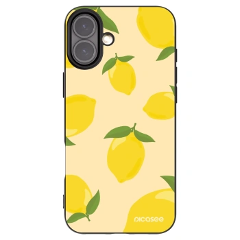 Picasee silikónový čierny obal pre Apple iPhone 16 Plus - Limoncella
