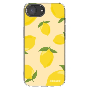 Picasee silikónový prehľadný obal pre Apple iPhone 16e - Limoncella