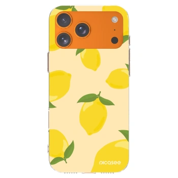 Picasee silikónový prehľadný obal pre Apple iPhone 17 Pro Max - Limoncella