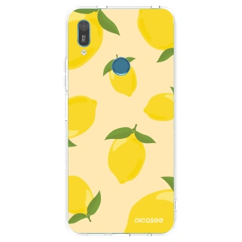 Picasee silikónový prehľadný obal pre Huawei Y6 2019 - Limoncella