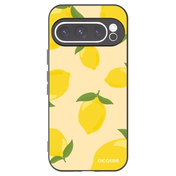 Picasee silikónový čierny obal pre Google Pixel 9 Pro XL - Limoncella