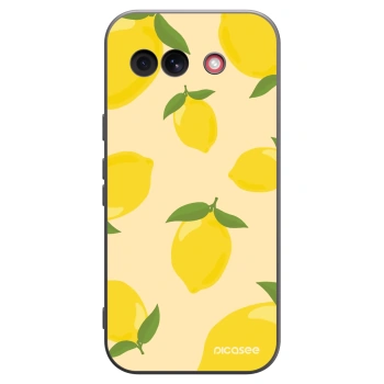 Picasee silikónový čierny obal pre Google Pixel 10a - Limoncella