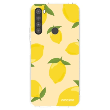 Picasee silikónový prehľadný obal pre Xiaomi Redmi Note 8 - Limoncella