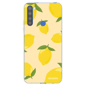 Picasee silikónový prehľadný obal pre Xiaomi Redmi Note 8T - Limoncella