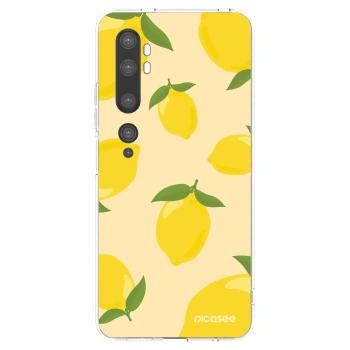 Picasee silikónový prehľadný obal pre Xiaomi Mi Note 10 (Pro) - Limoncella