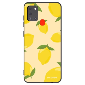 Picasee silikónový čierny obal pre Samsung Galaxy A21s - Limoncella