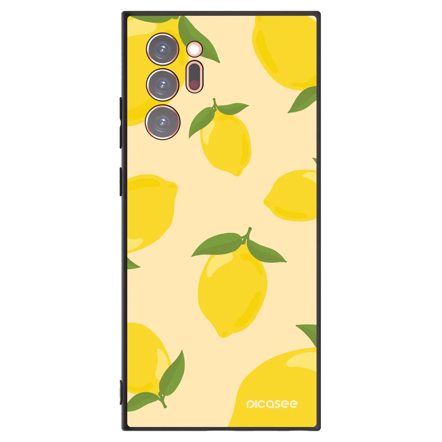Picasee silikónový čierny obal pre Samsung Galaxy Note 20 Ultra - Limoncella