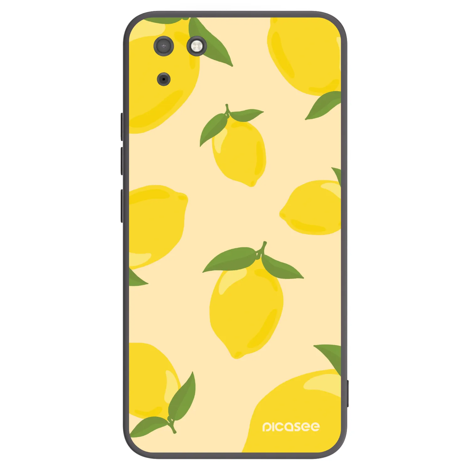 Picasee silikónový čierny obal pre Huawei Y5P - Limoncella
