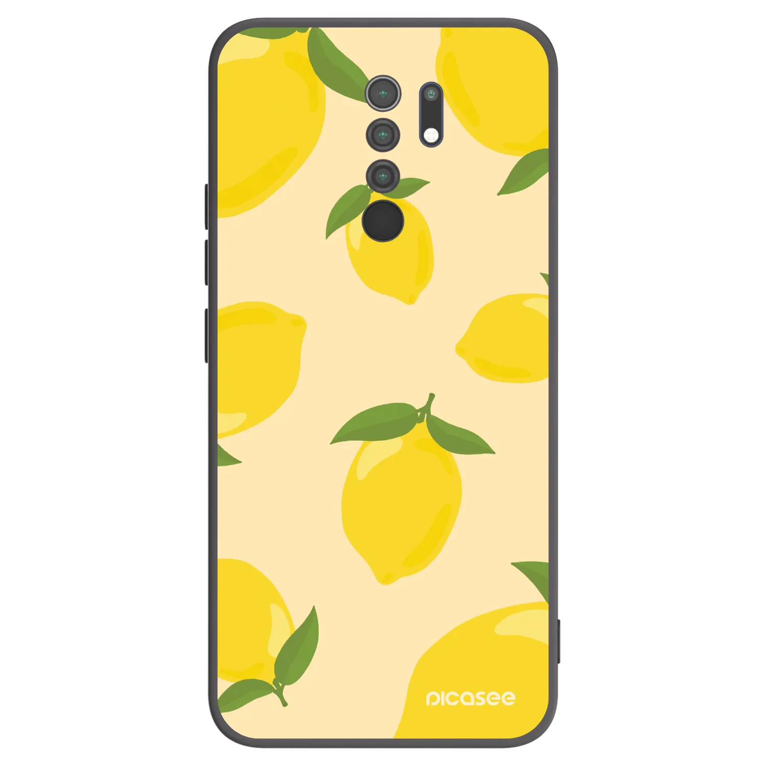 Picasee silikónový čierny obal pre Xiaomi Redmi 9 - Limoncella