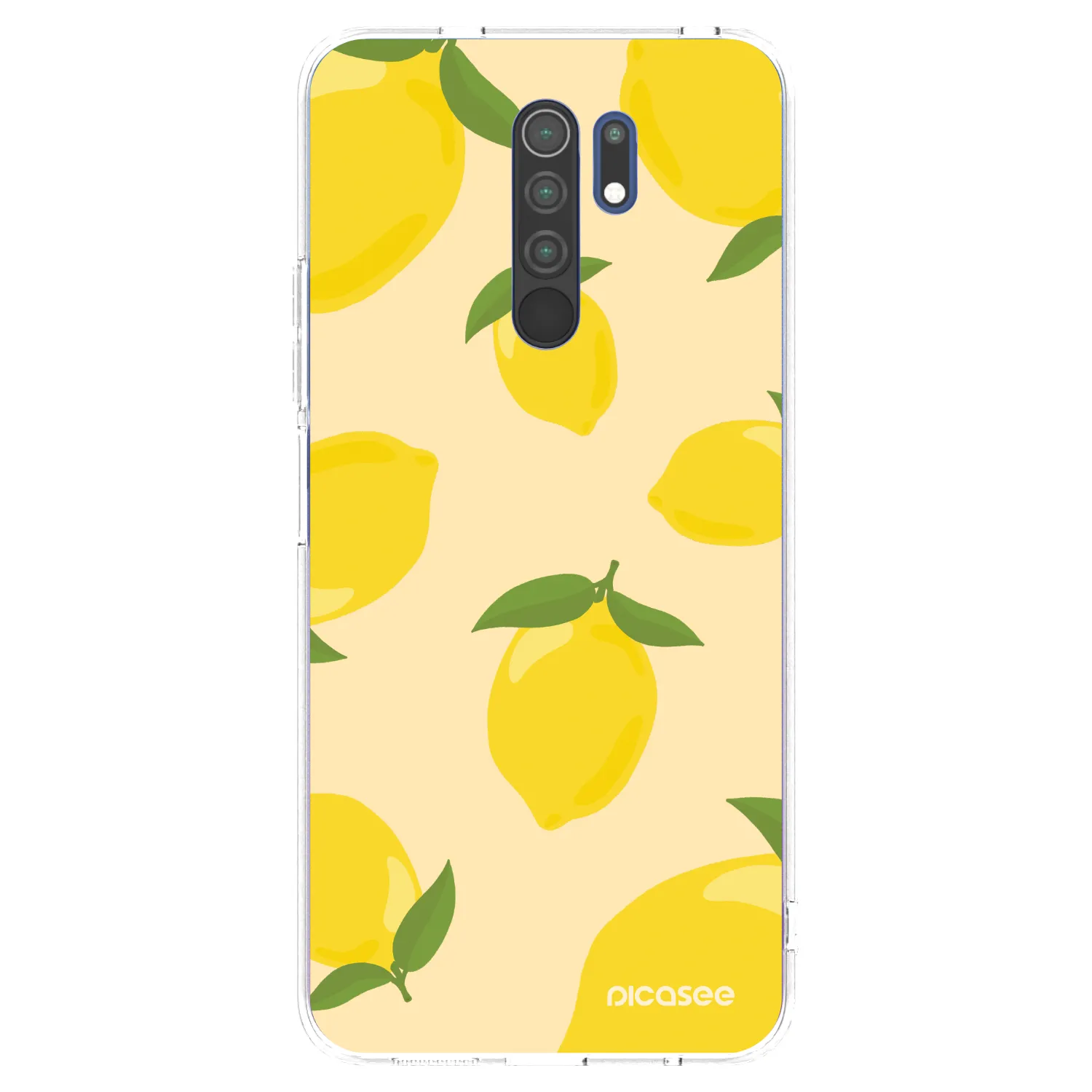 Picasee silikónový prehľadný obal pre Xiaomi Redmi 9 - Limoncella