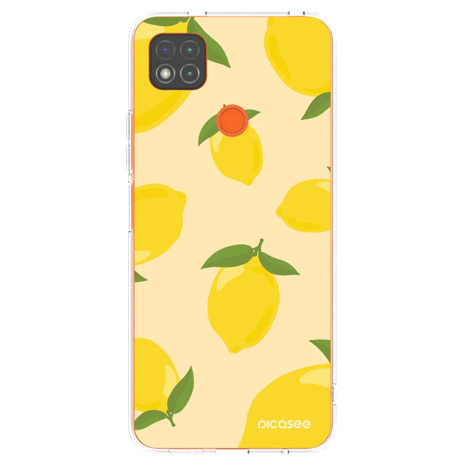 Picasee silikónový prehľadný obal pre Xiaomi Redmi 9C - Limoncella