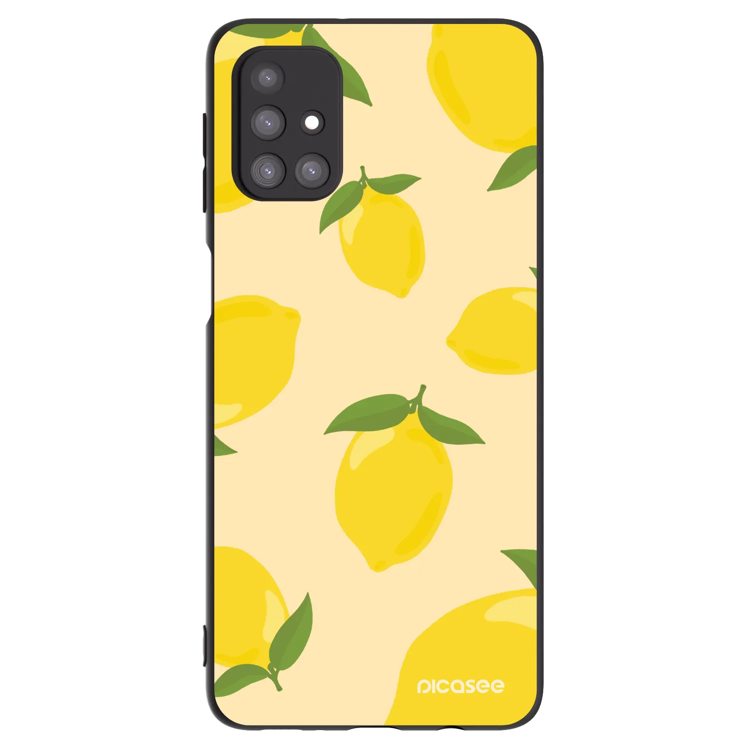 Picasee silikónový čierny obal pre Samsung Galaxy M31s - Limoncella