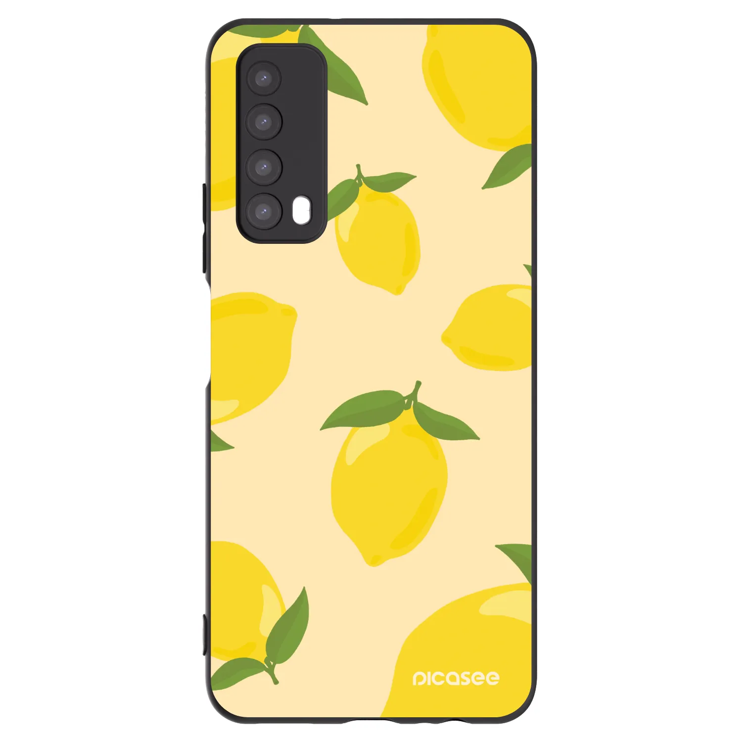 Picasee silikónový čierny obal pre Huawei P Smart 2021 - Limoncella