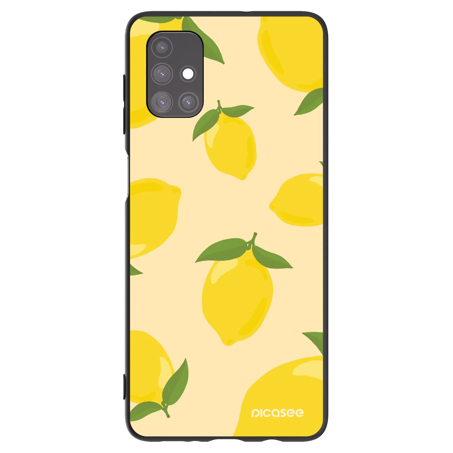 Picasee silikónový čierny obal pre Samsung Galaxy M51 M515F - Limoncella