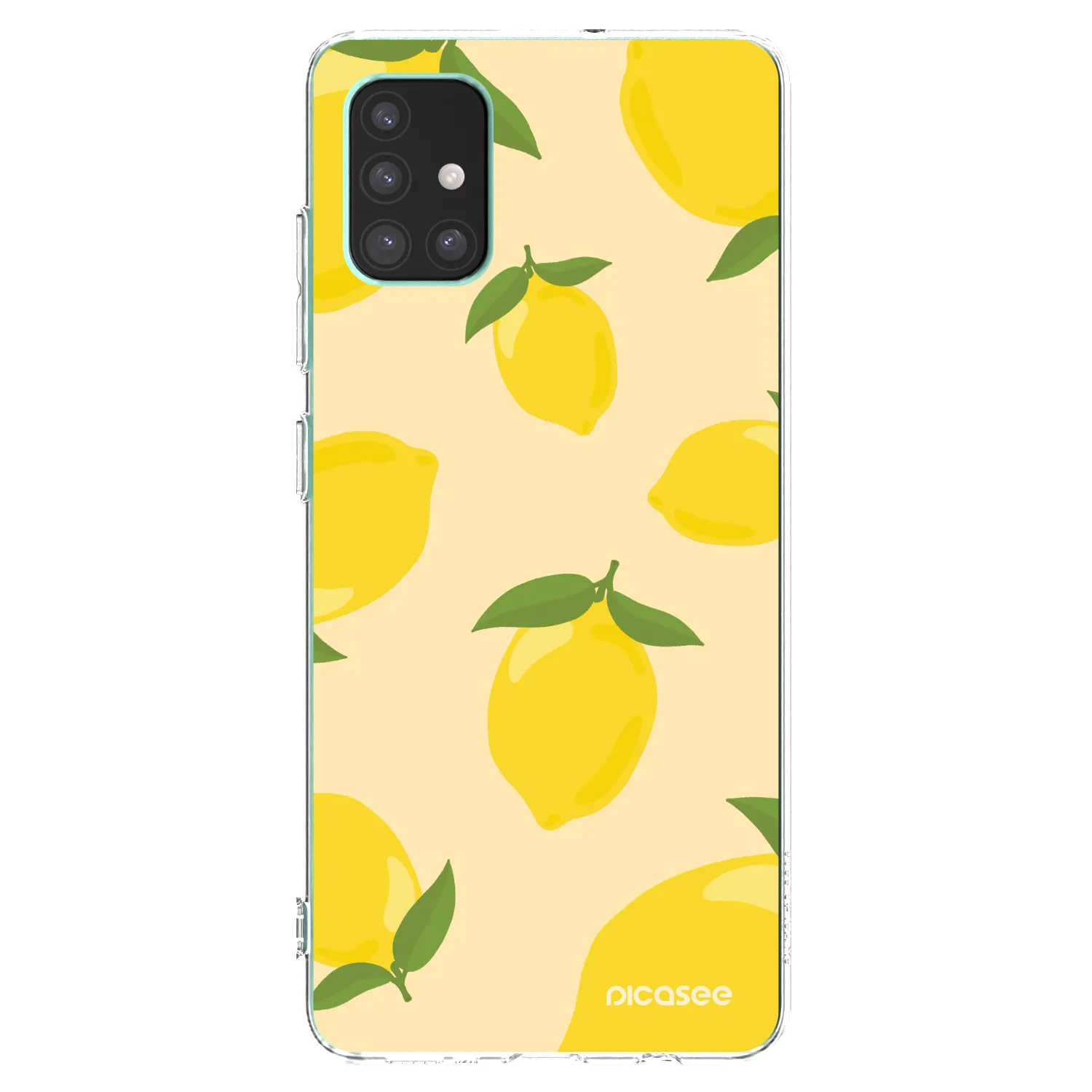 Picasee silikónový prehľadný obal pre Samsung Galaxy M51 M515F - Limoncella