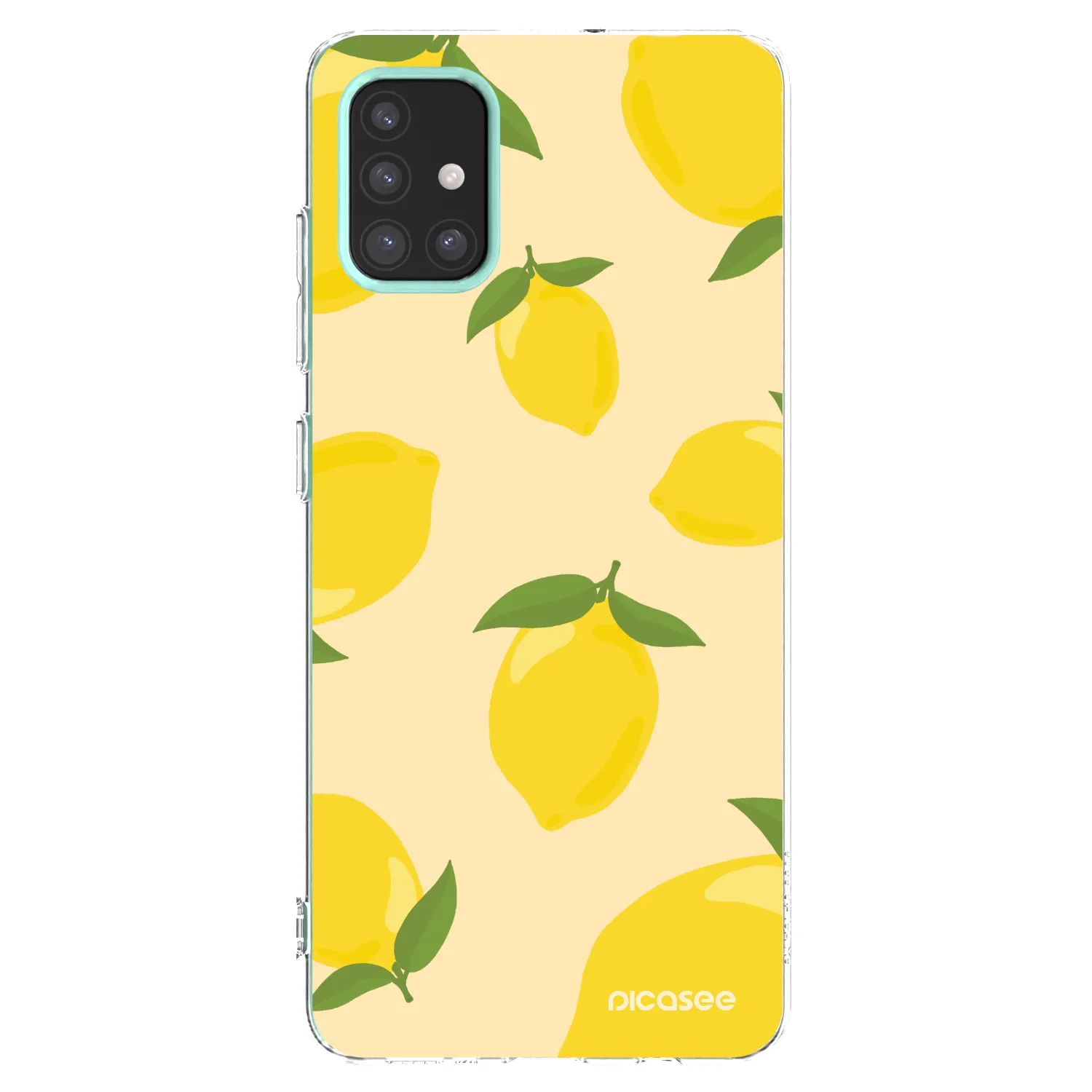 Picasee silikónový prehľadný obal pre Samsung Galaxy M31s - Limoncella