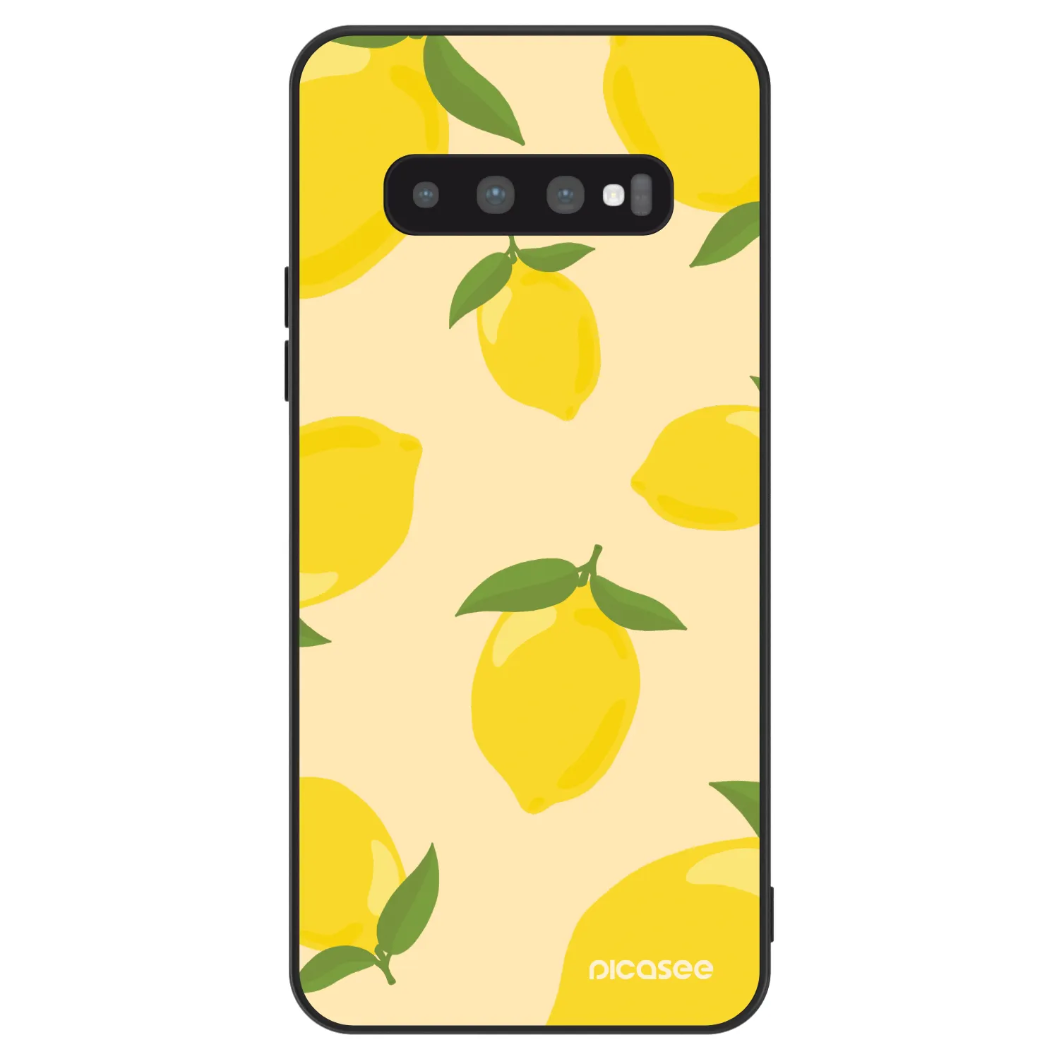 Picasee ULTIMATE CASE pro Samsung Galaxy S10 G973 - Limoncella