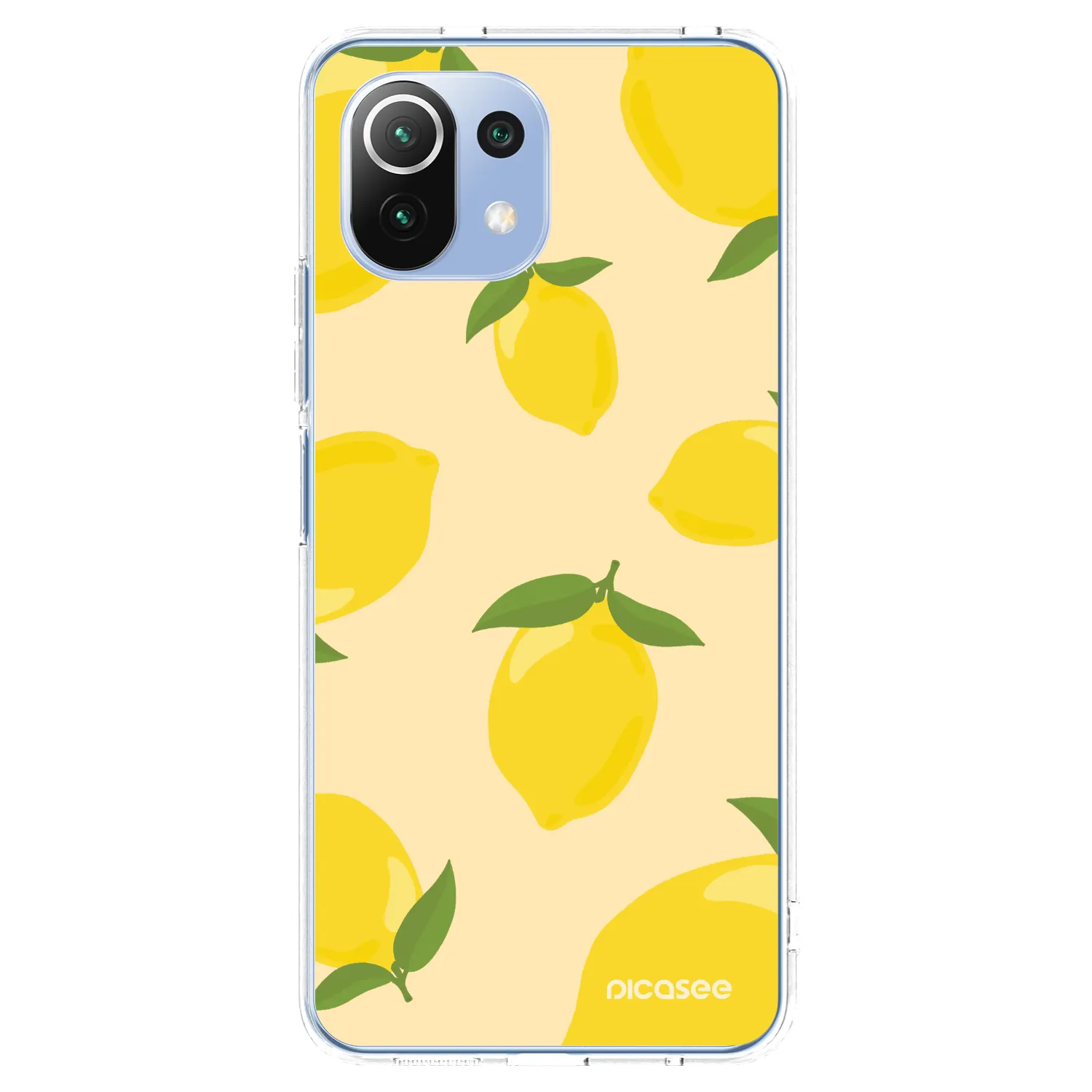 Picasee silikónový prehľadný obal pre Xiaomi Mi 11 Lite - Limoncella