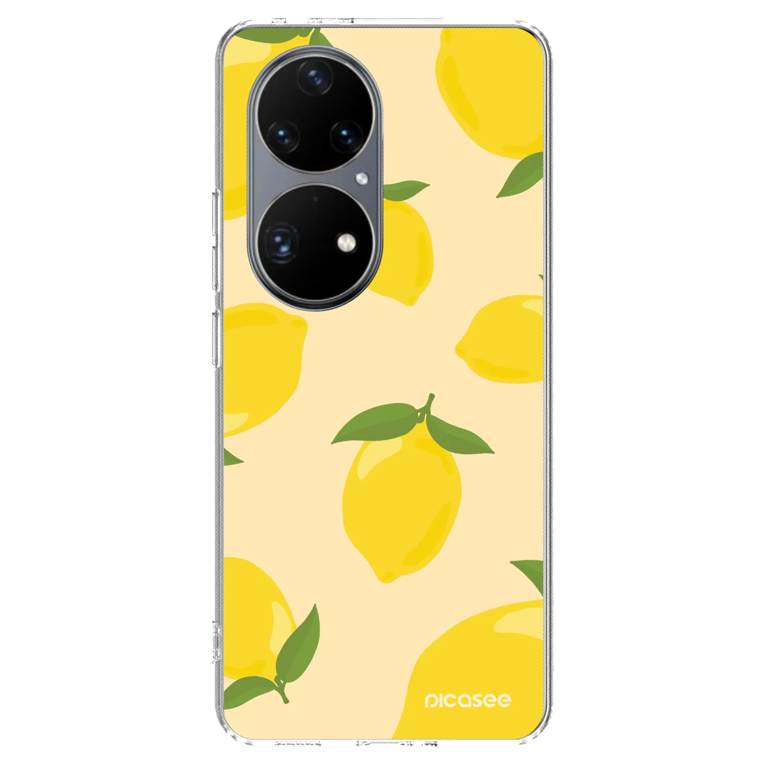 Picasee silikónový prehľadný obal pre Huawei P50 - Limoncella