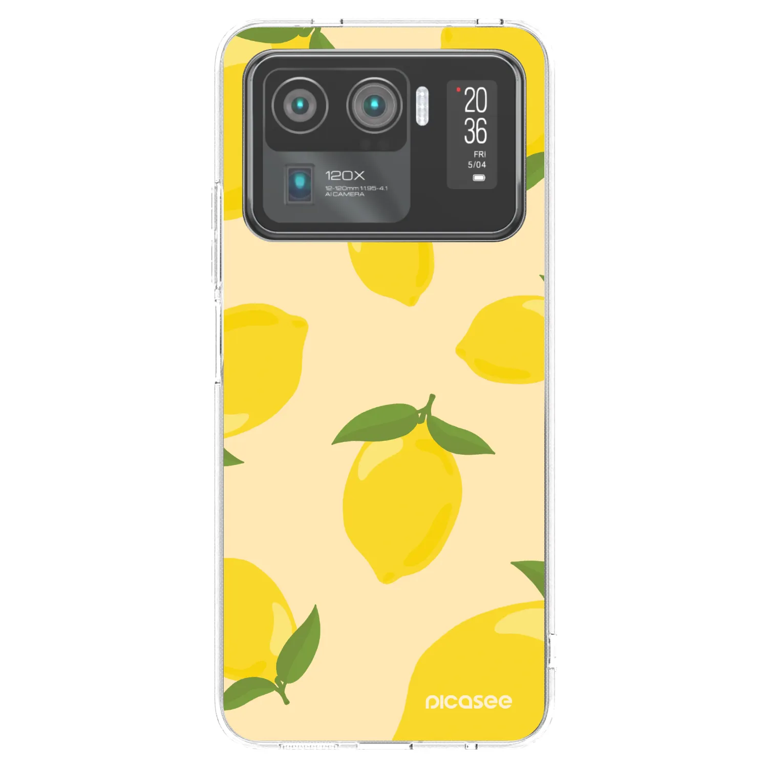 Picasee silikónový prehľadný obal pre Xiaomi Mi 11 Ultra - Limoncella