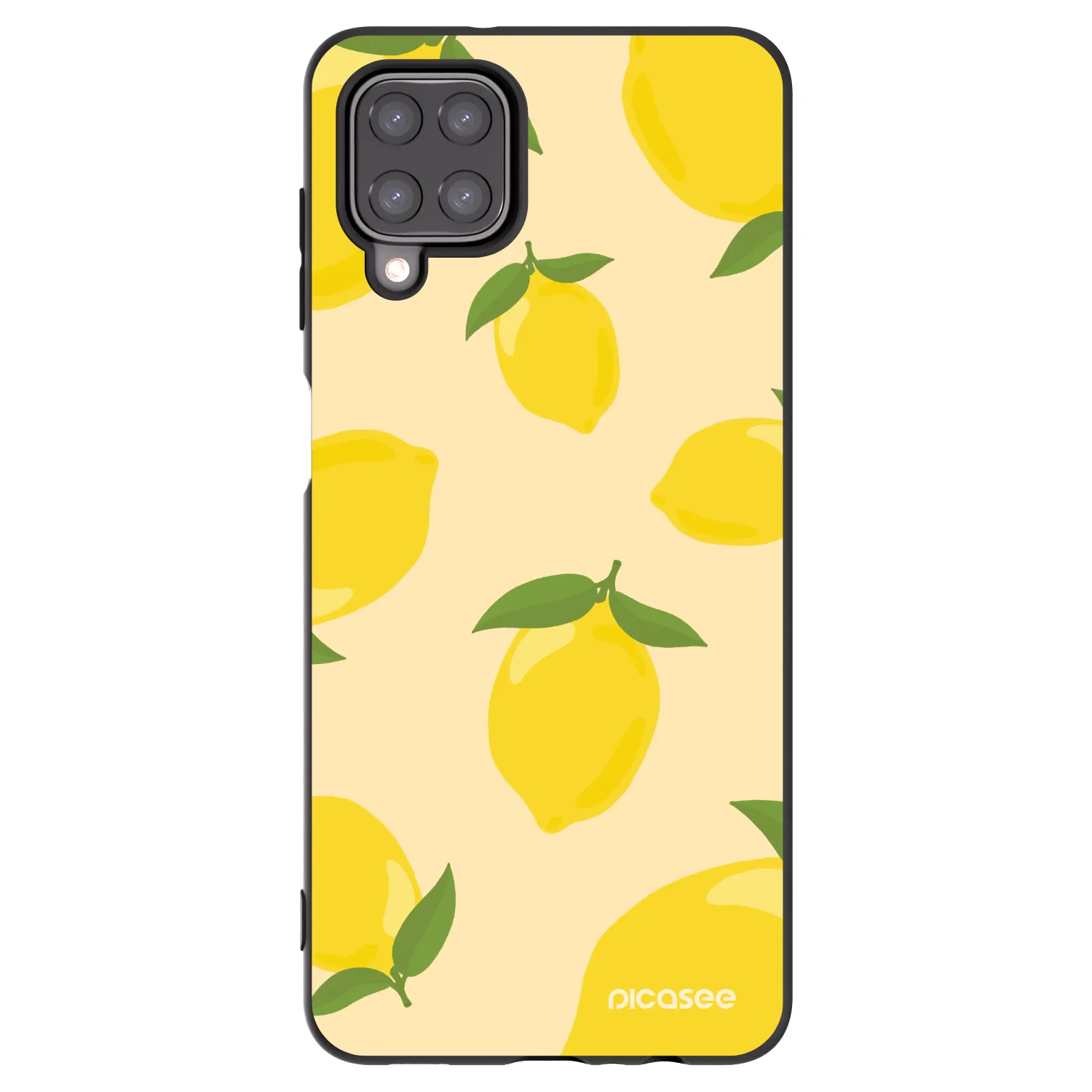 Picasee silikónový čierny obal pre Samsung Galaxy M12 M127F - Limoncella