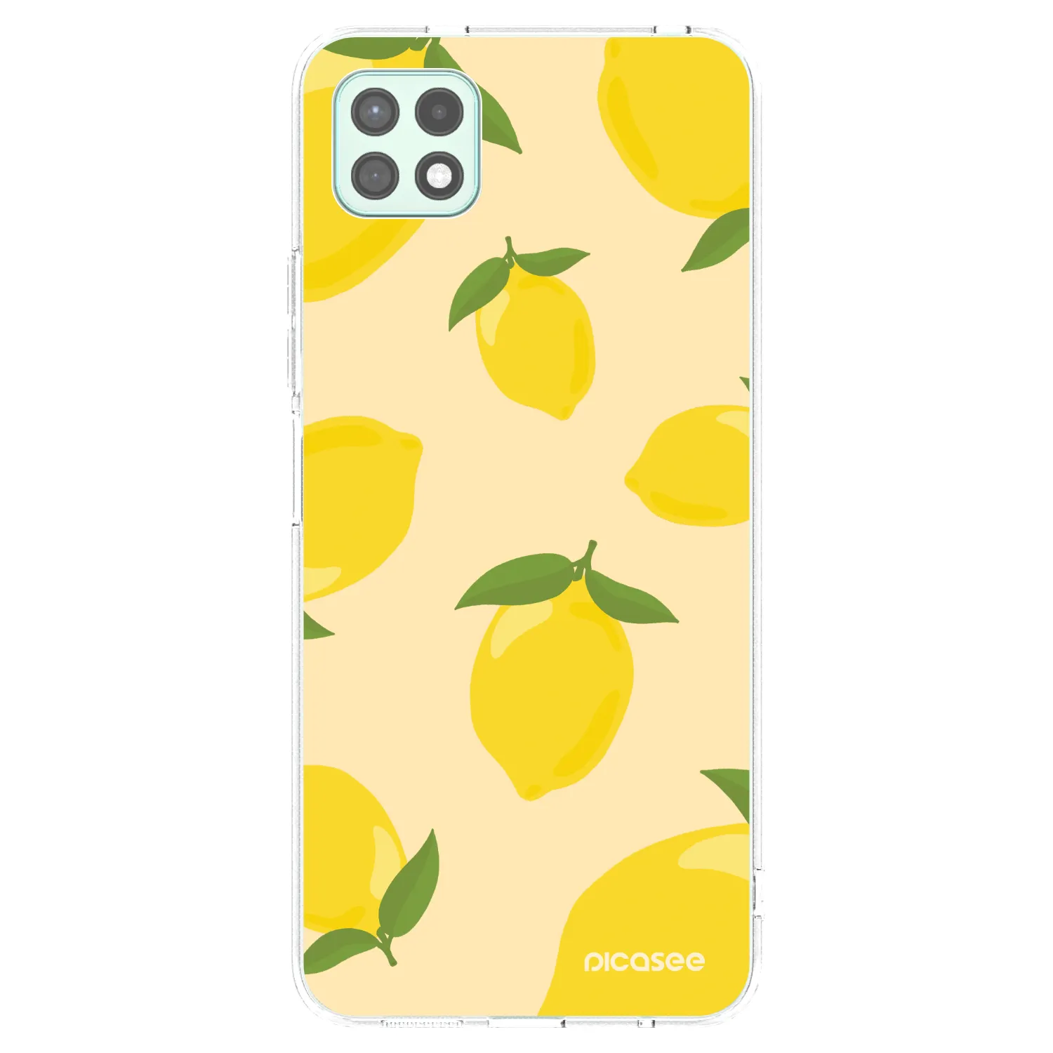 Picasee silikónový prehľadný obal pre Samsung Galaxy A22 A226B 5G - Limoncella