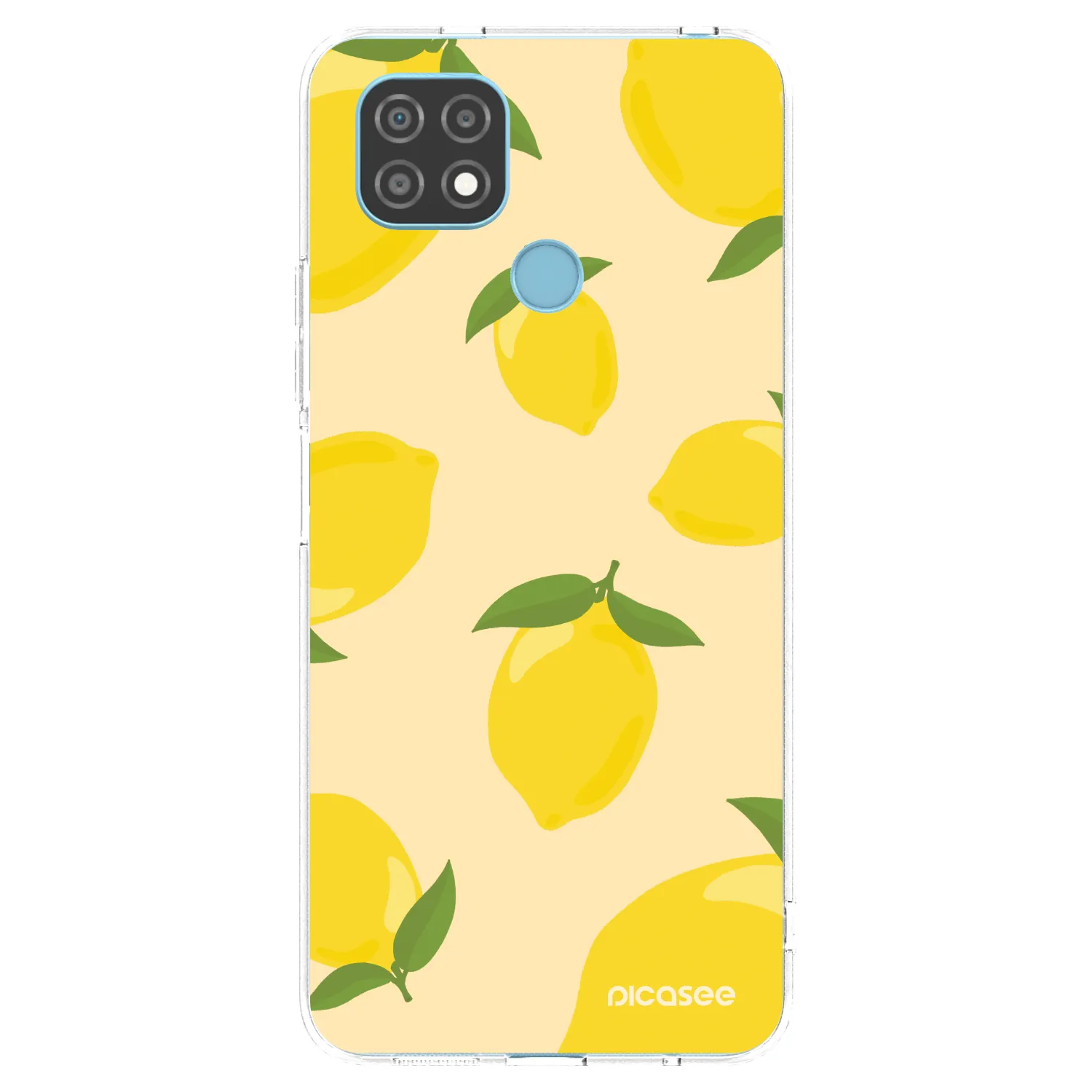 Picasee silikónový prehľadný obal pre Realme C21 - Limoncella