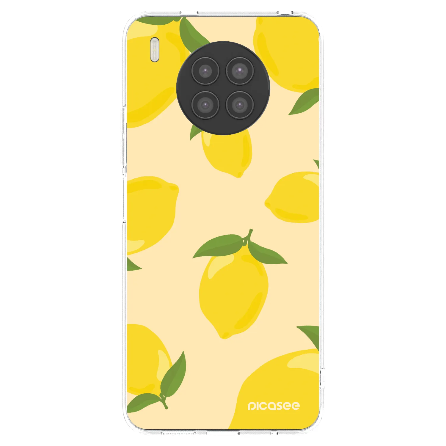 Picasee silikónový prehľadný obal pre Huawei Nova 8i - Limoncella