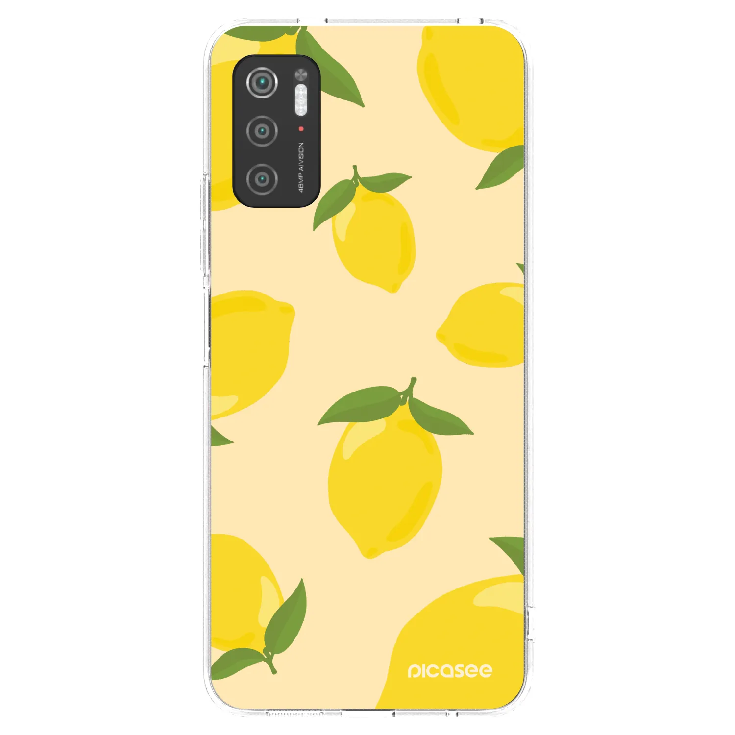 Picasee silikónový prehľadný obal pre Xiaomi Poco M3 Pro 5G - Limoncella