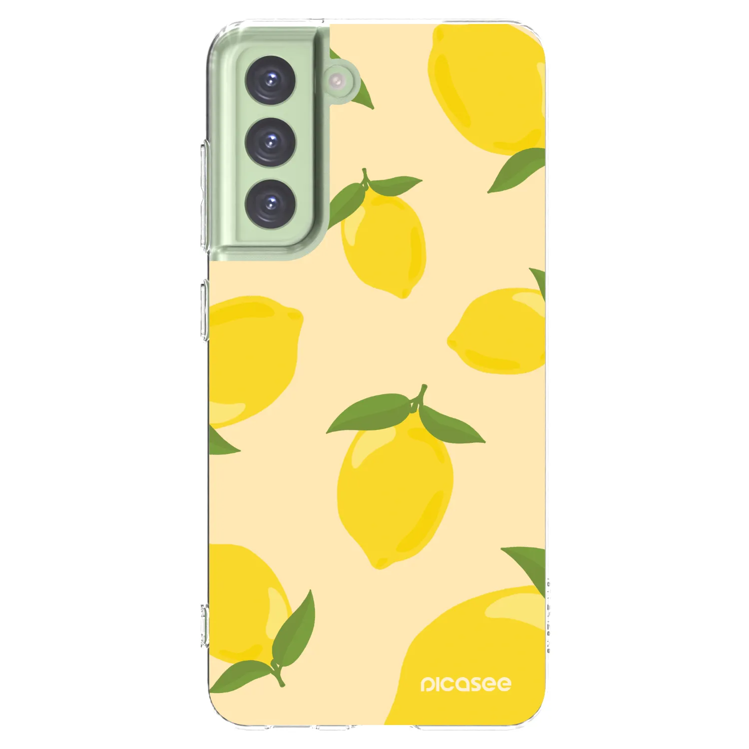 Picasee silikónový prehľadný obal pre Samsung Galaxy S21 FE 5G - Limoncella
