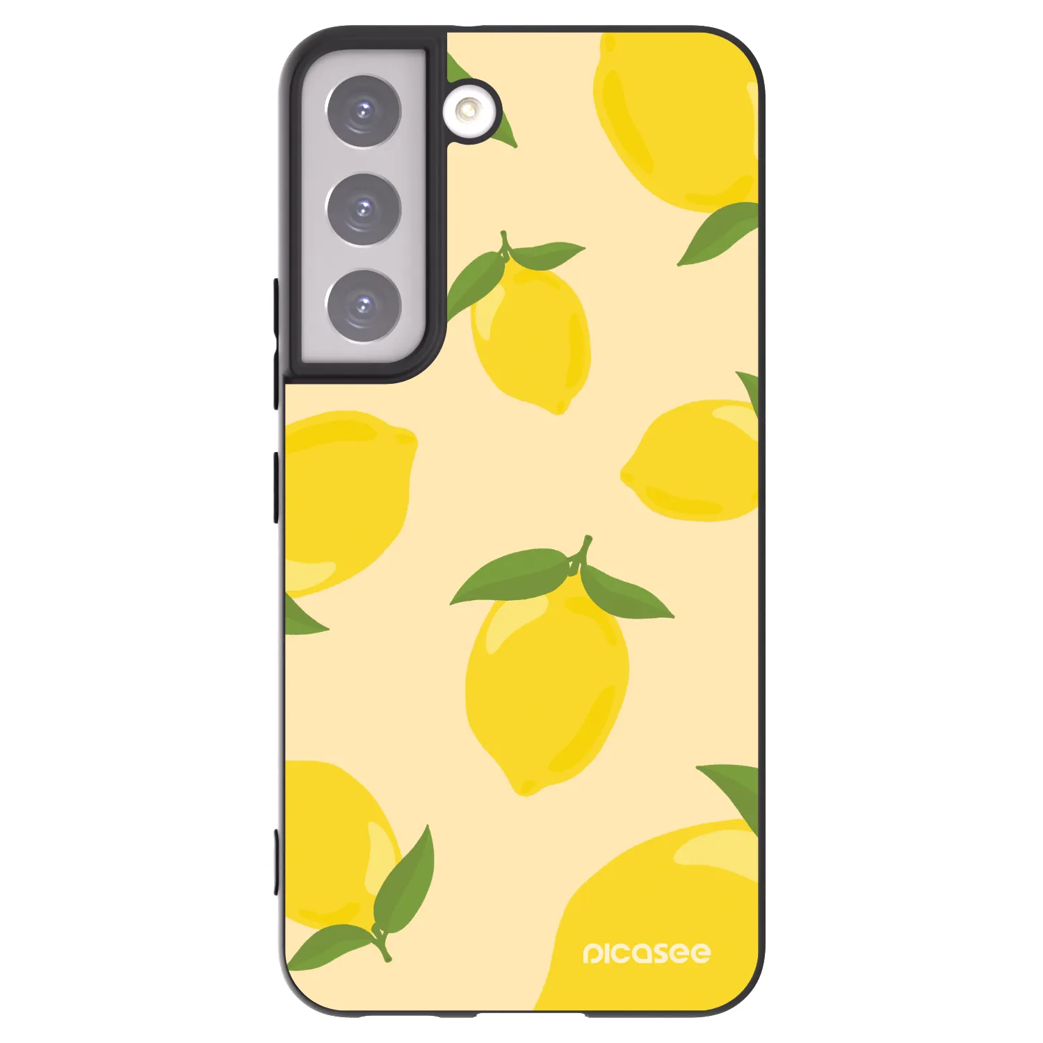 Picasee silikónový čierny obal pre Samsung Galaxy S22 5G - Limoncella