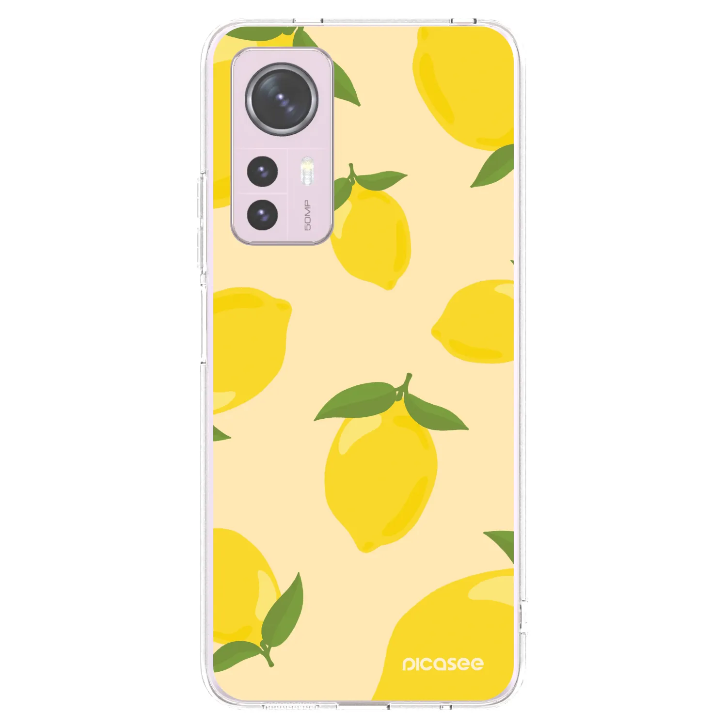 Picasee silikónový prehľadný obal pre Xiaomi 12 - Limoncella