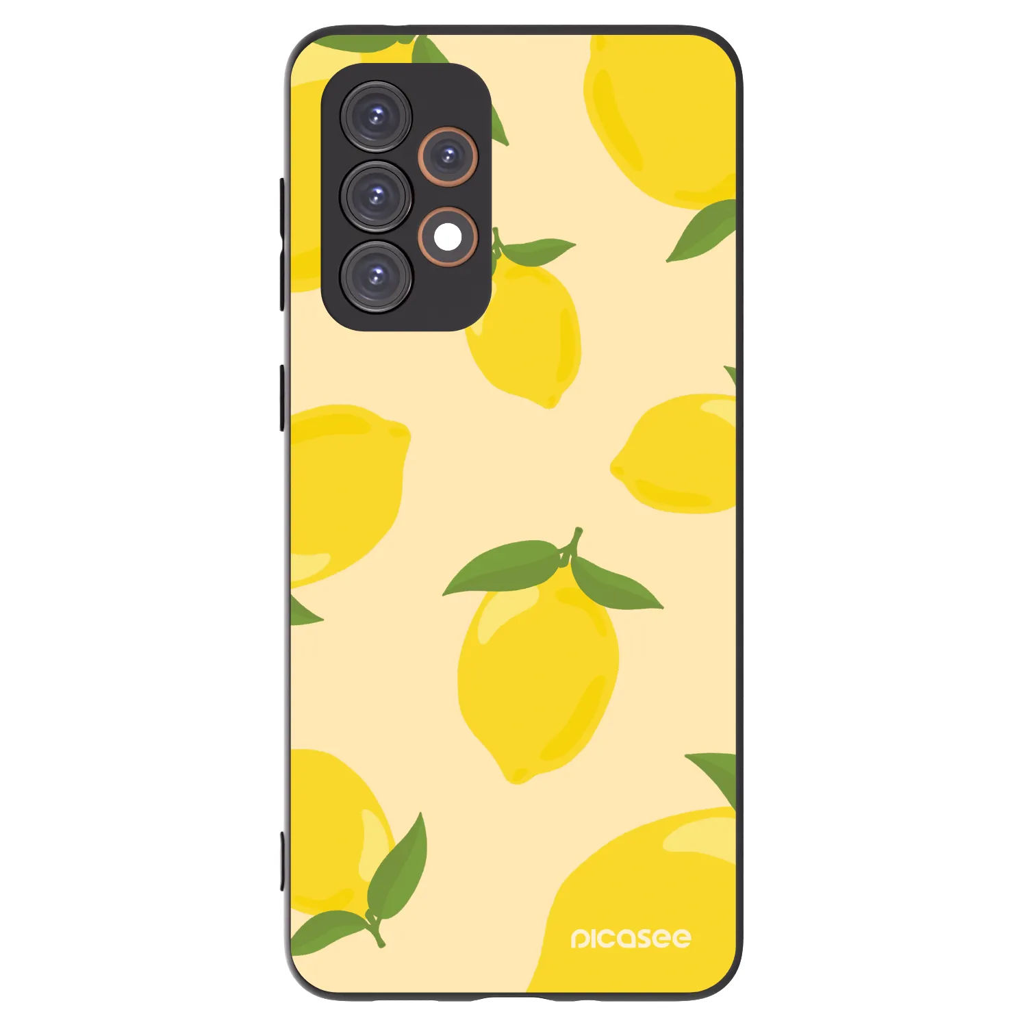 Picasee silikónový čierny obal pre Samsung Galaxy A33 5G A336 - Limoncella