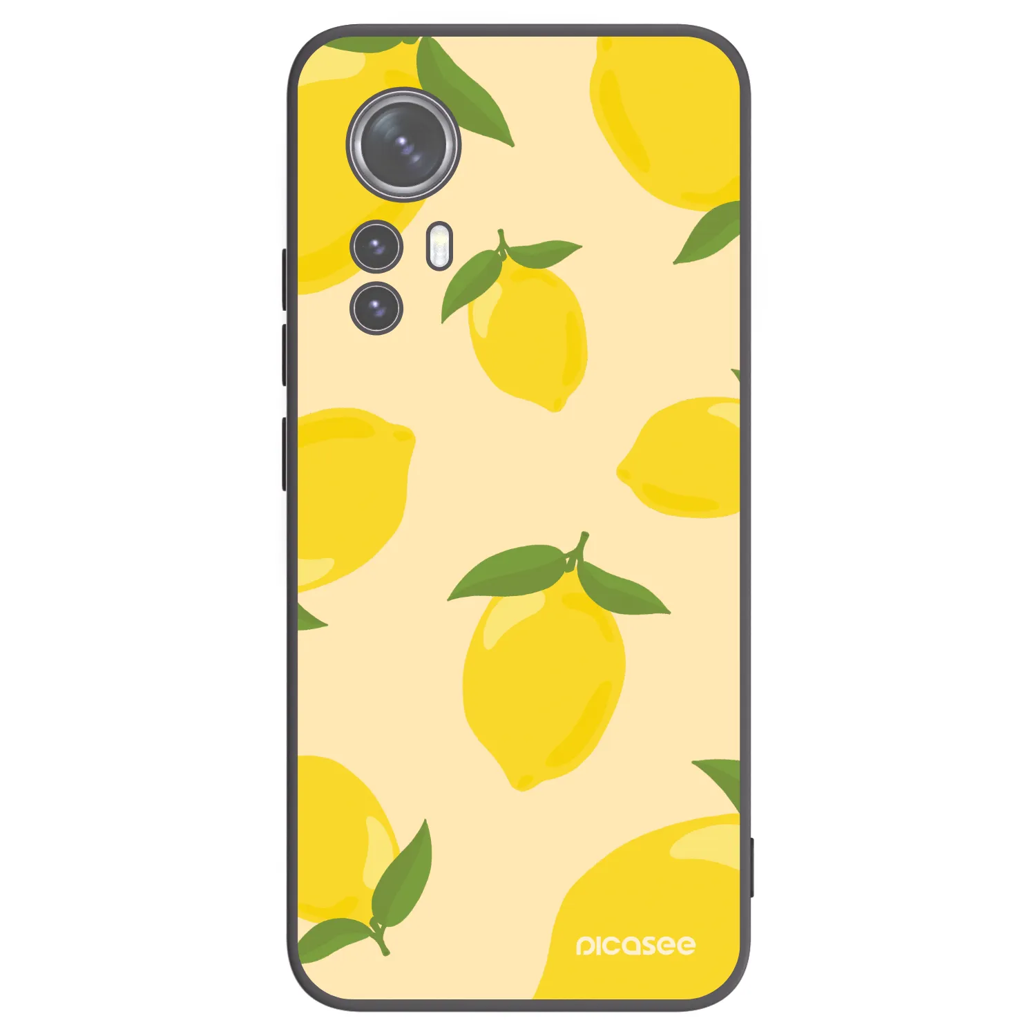 Picasee silikónový čierny obal pre Xiaomi 12X - Limoncella