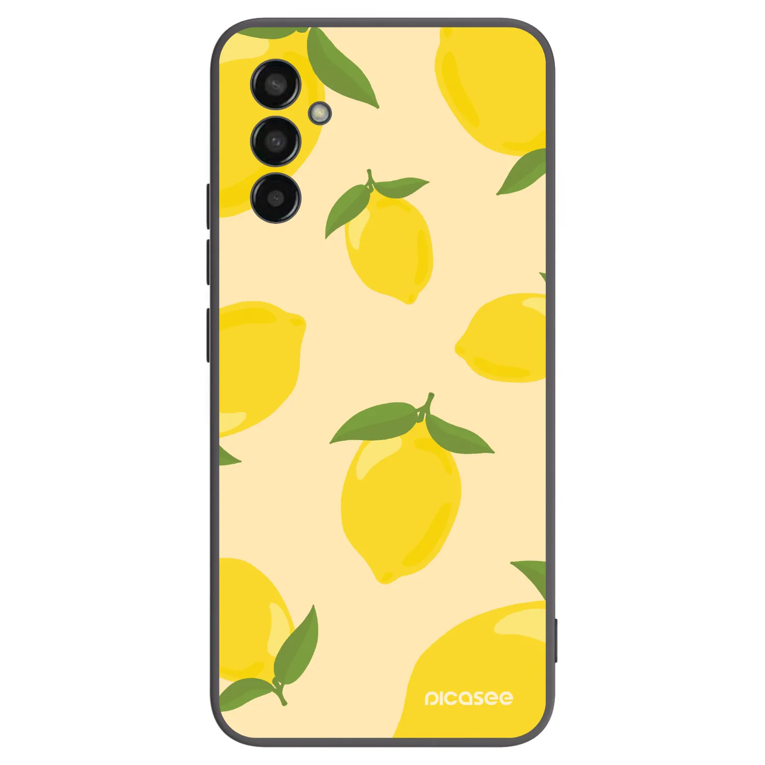 Picasee silikónový čierny obal pre Samsung Galaxy M13 M135F - Limoncella