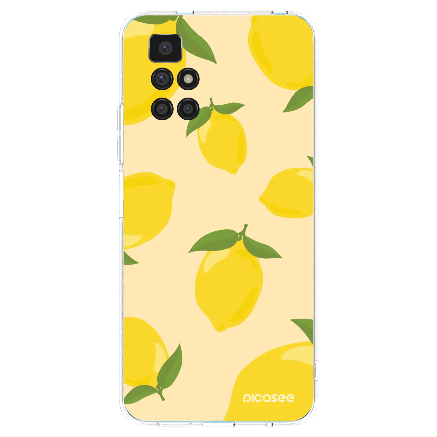 Picasee silikónový prehľadný obal pre Xiaomi Redmi 10 (2022) - Limoncella