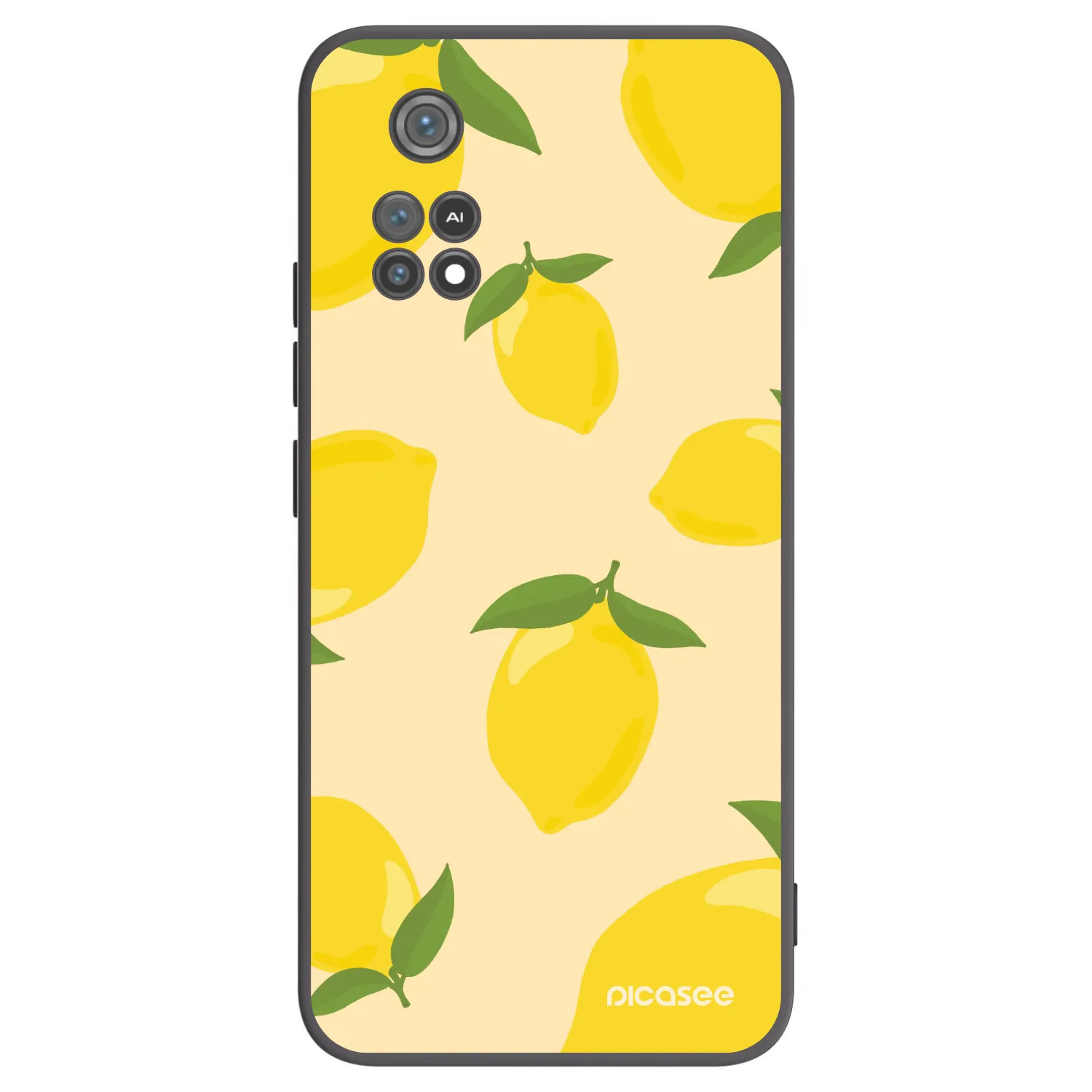 Picasee silikónový čierny obal pre Xiaomi Poco M4 Pro - Limoncella