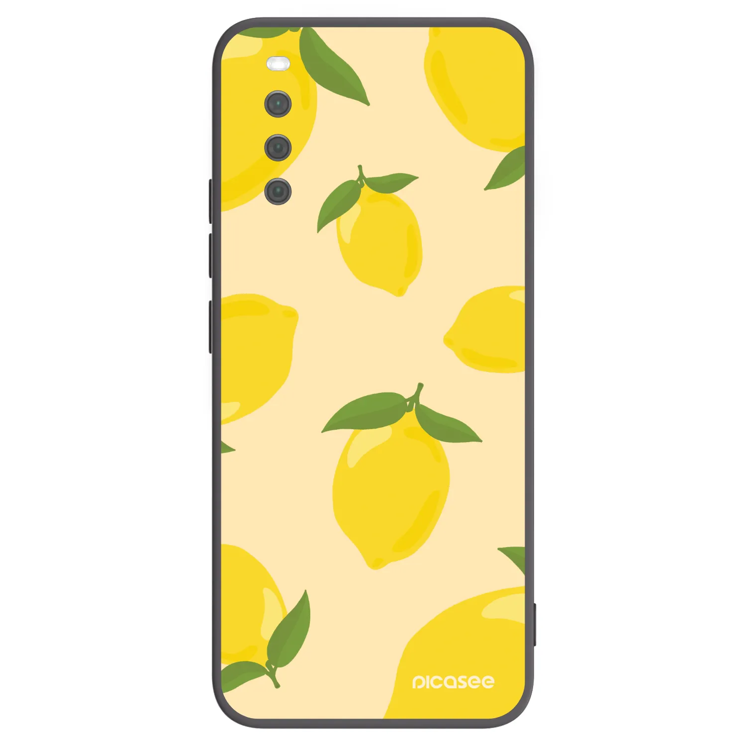 Picasee silikónový čierny obal pre Sony Xperia 10 III - Limoncella