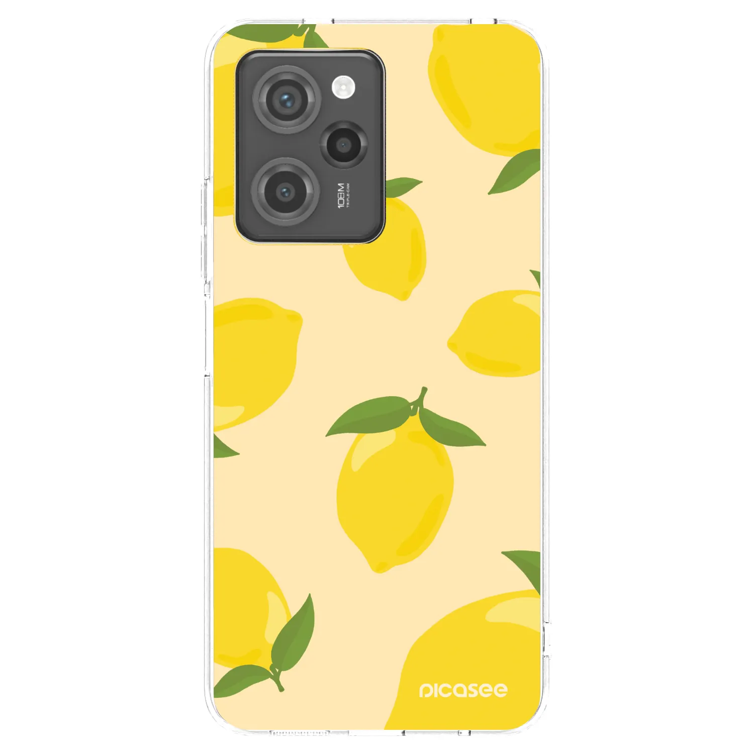 Picasee silikónový prehľadný obal pre Xiaomi Poco X5 Pro - Limoncella