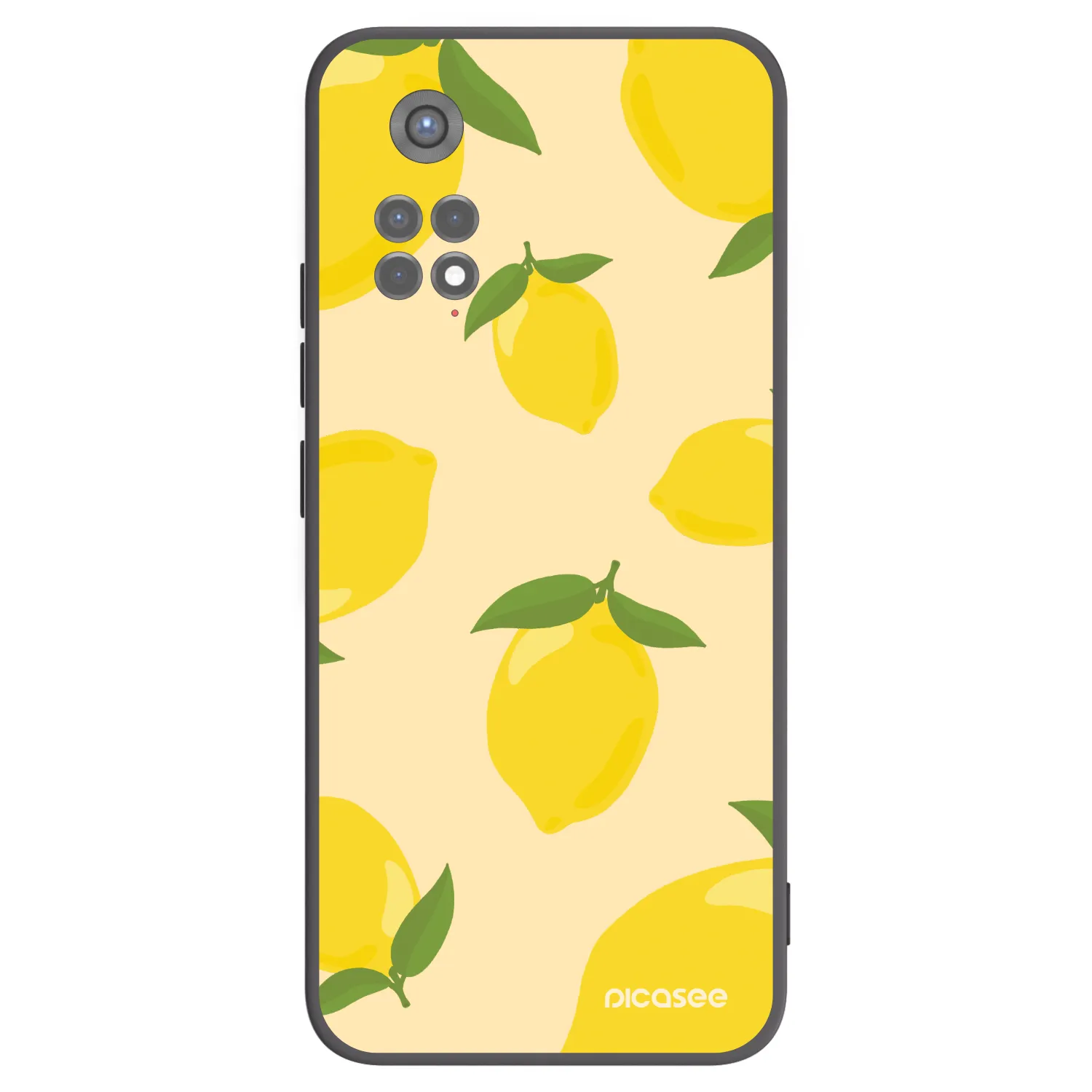 Picasee silikónový čierny obal pre Xiaomi Redmi Note 11S 5G - Limoncella