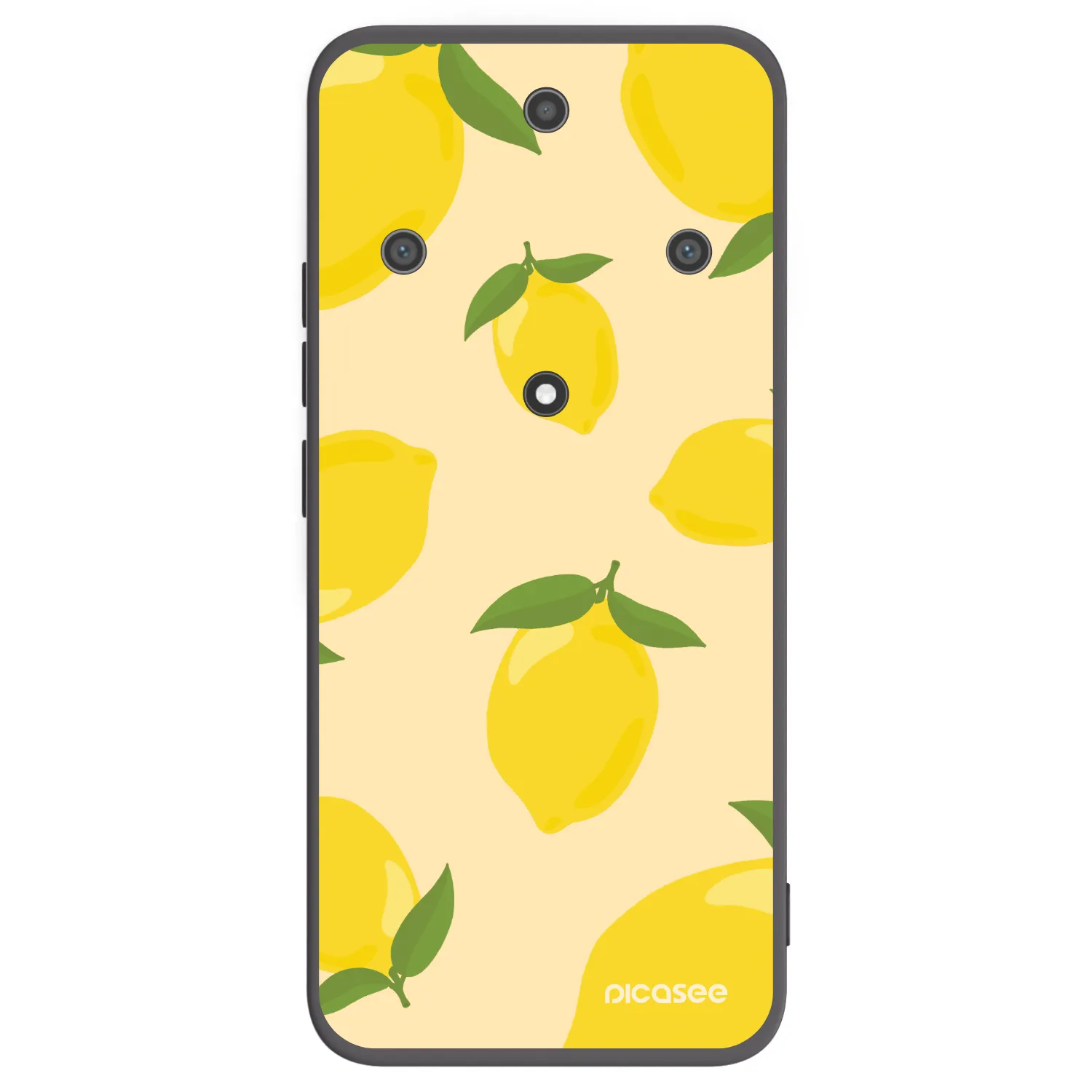 Picasee silikónový čierny obal pre Honor Magic5 Lite 5G - Limoncella