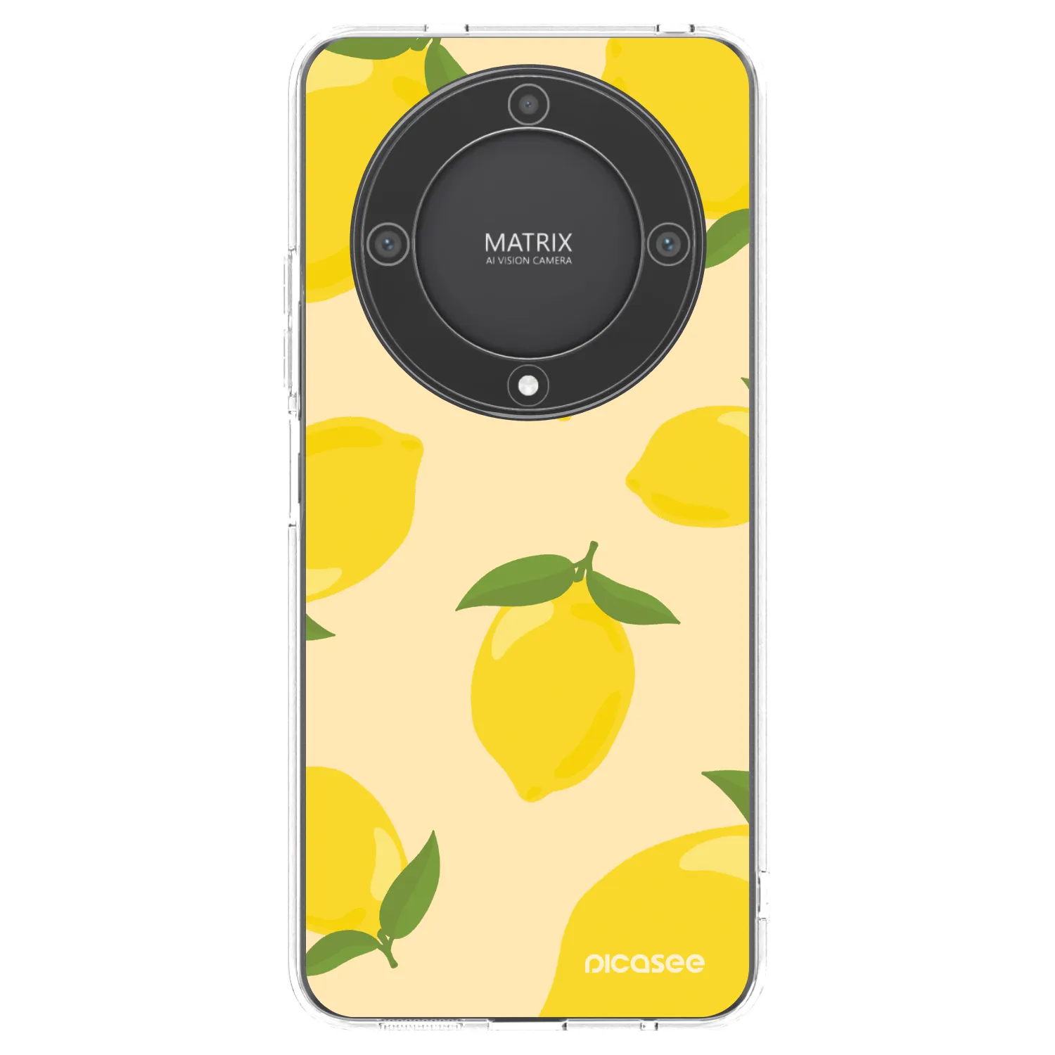 Picasee silikónový prehľadný obal pre Honor Magic5 Lite 5G - Limoncella