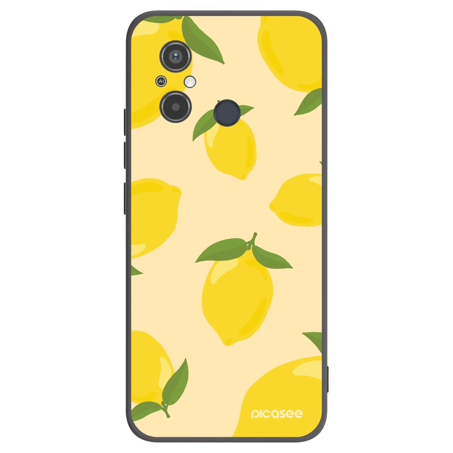 Picasee silikónový čierny obal pre Xiaomi Redmi 12C - Limoncella
