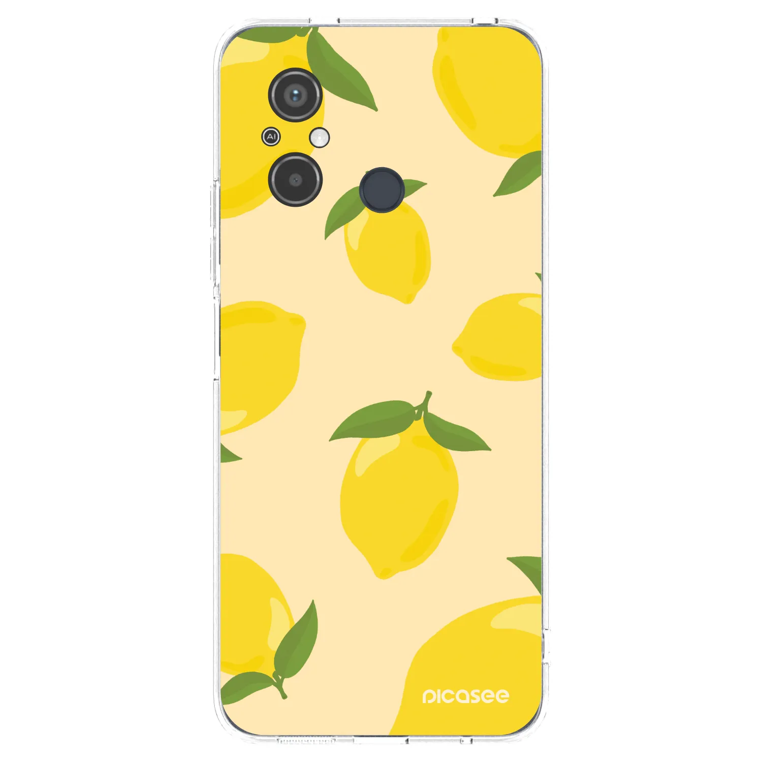 Picasee silikónový prehľadný obal pre Xiaomi Redmi 12C - Limoncella