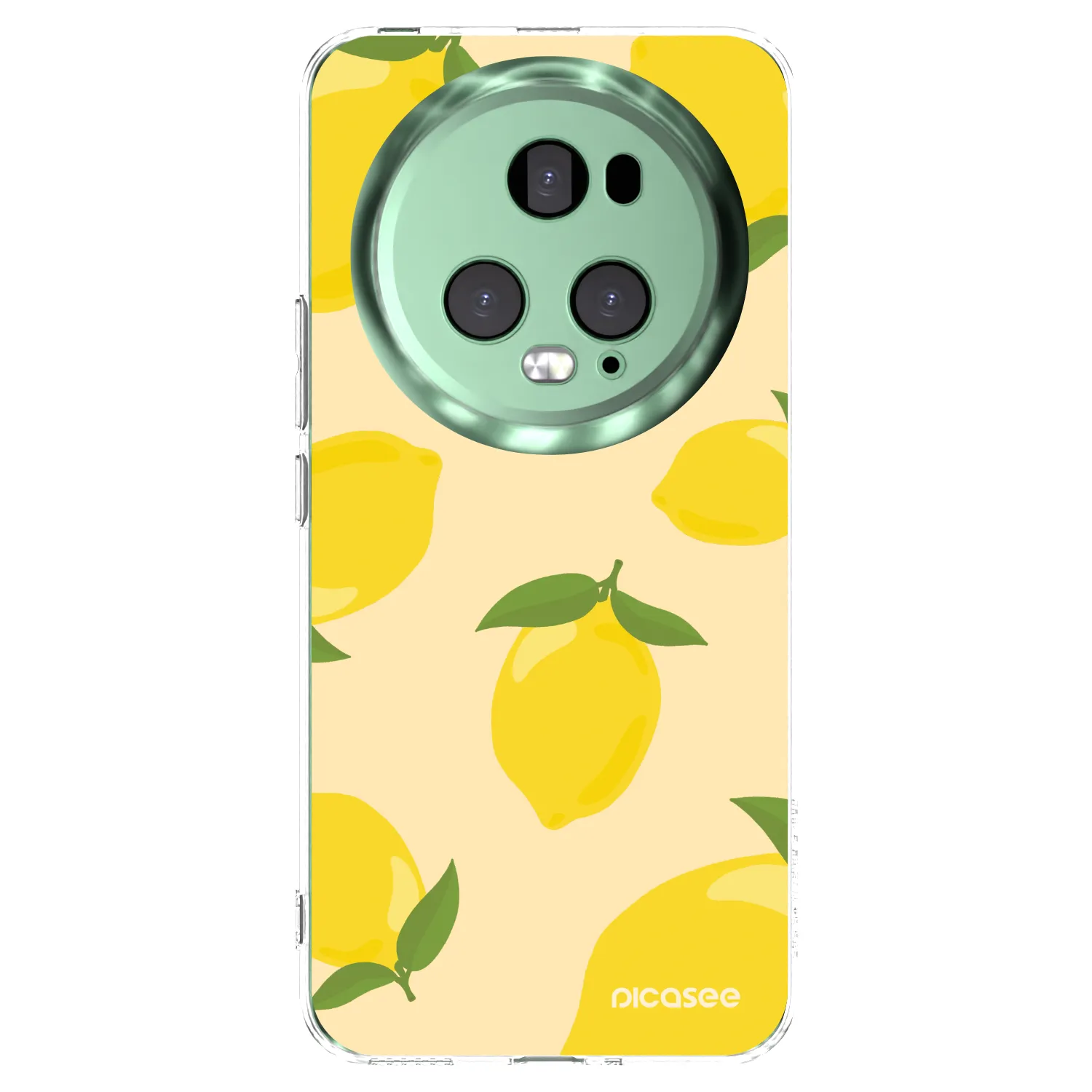 Picasee silikónový prehľadný obal pre Honor Magic5 Pro - Limoncella